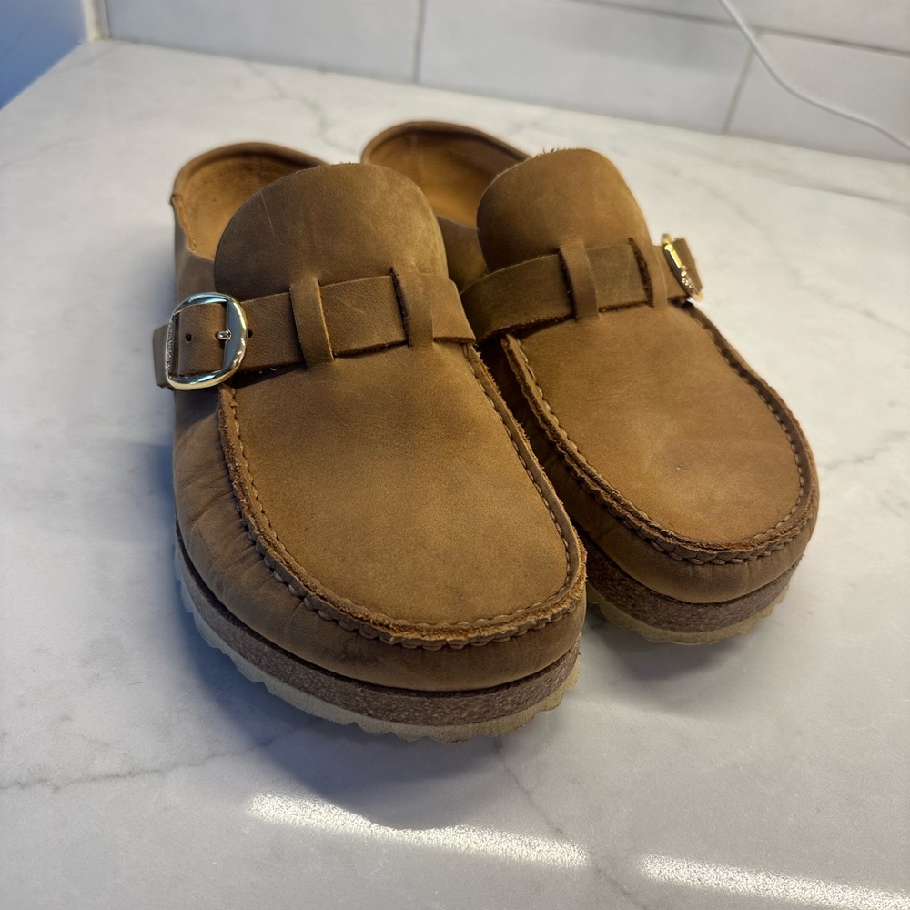 Birkenstock Buckley Suede Gently Worn